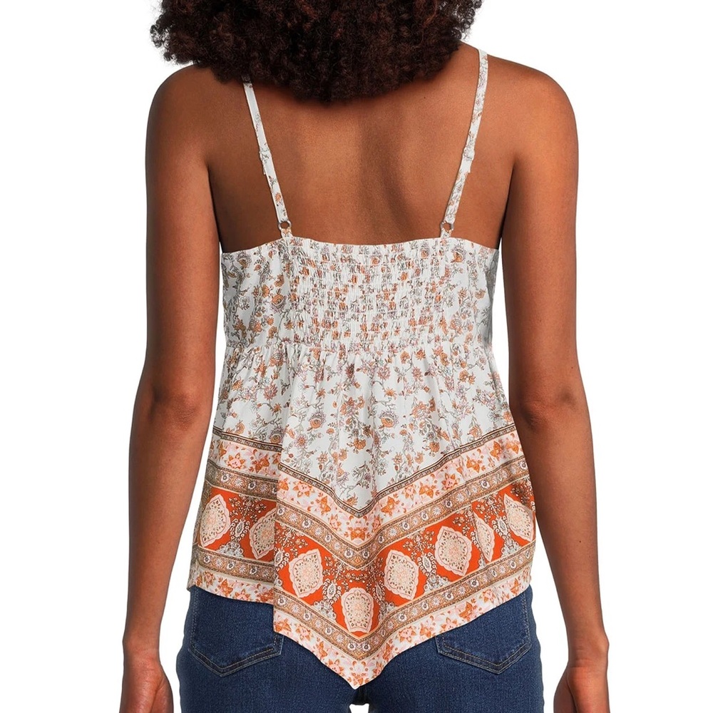 No Boundaries paisley cami tank top - Picture 2 of 6